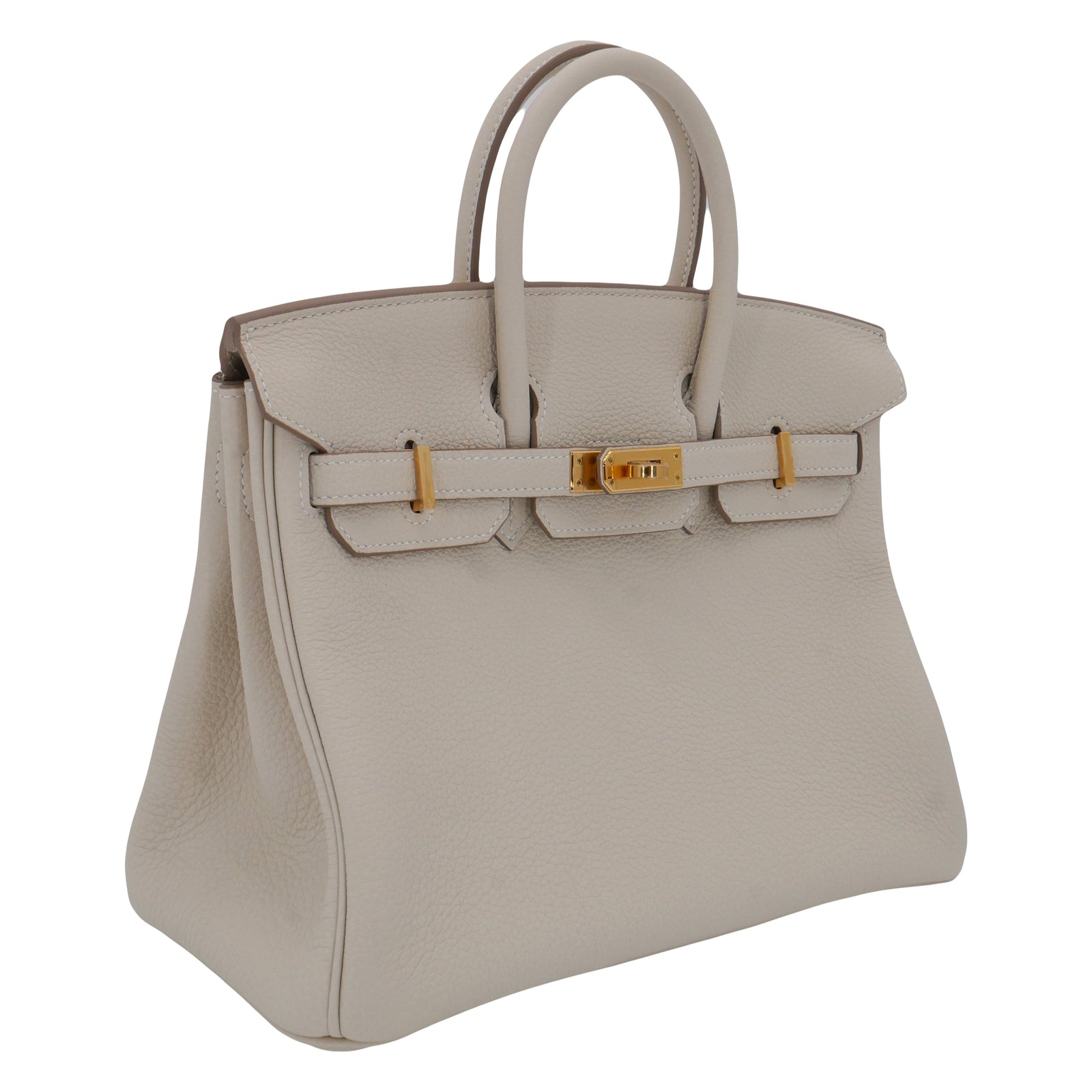 Hermes-25cm-Birkin-Craie-Togo-