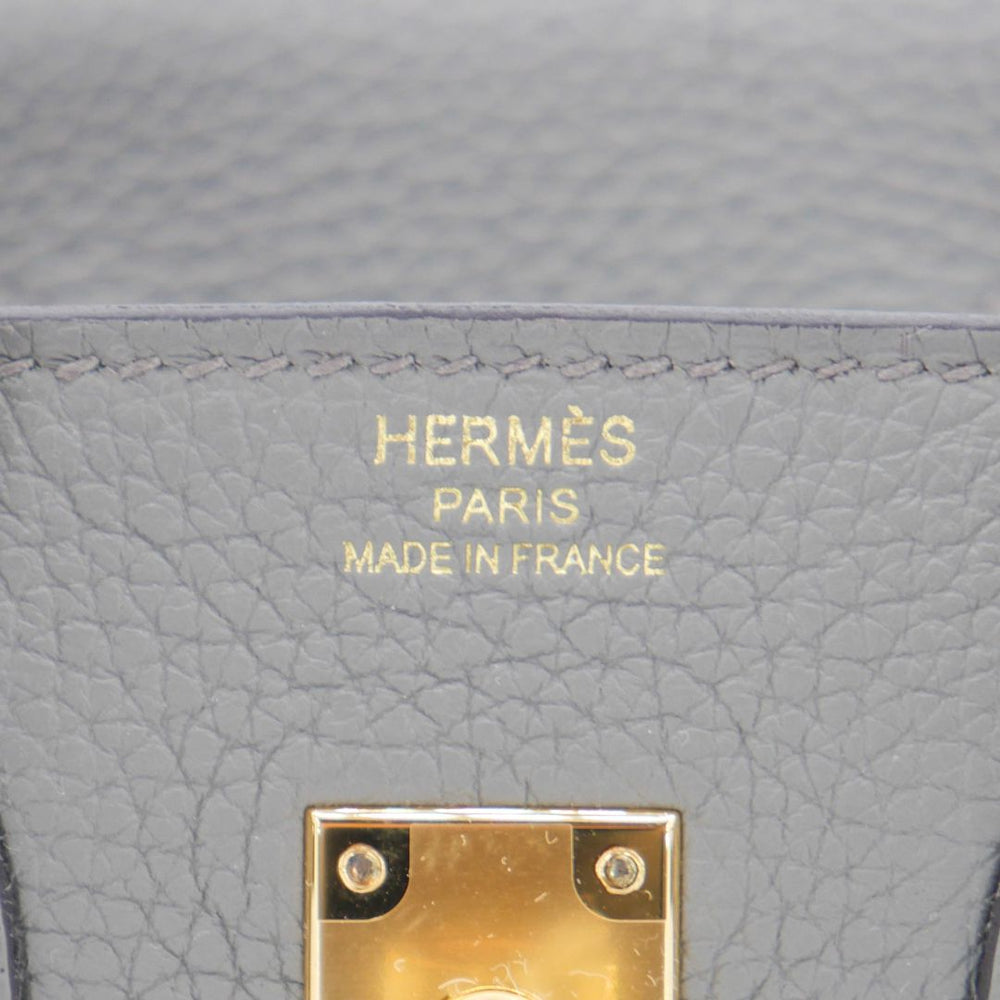 Hermès 25cm Birkin Gris Meyer Togo Leather Gold Hardware exclusive