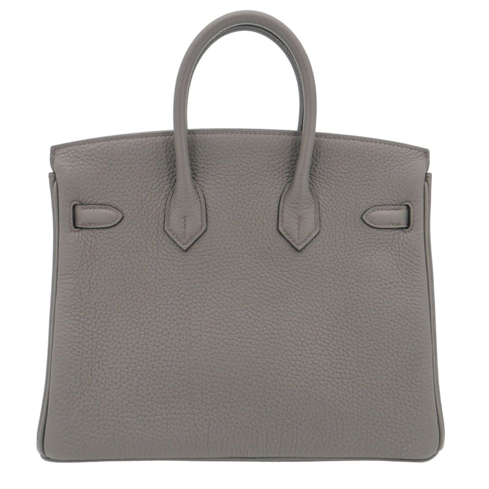 Hermès 25cm Birkin Gris Meyer Togo Leather Palladium Hardware
