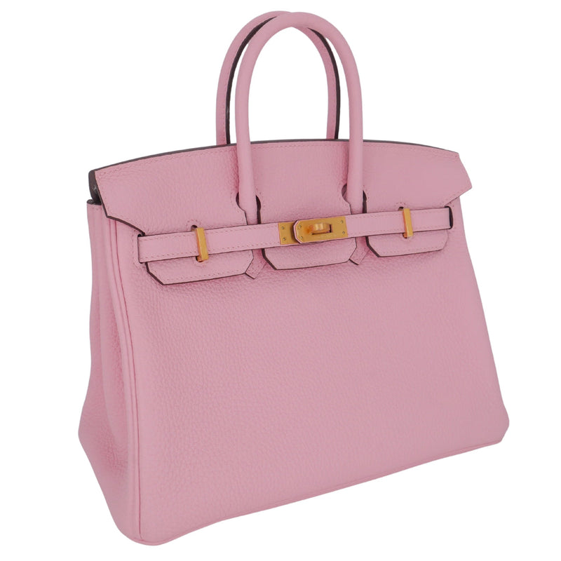 Hermès 25cm Birkin HSS Rose Sakura Clemence Leather Brushed Gold Hermès 25cm Birkin HSS Rose Sakura Clemence Leather Brushed Gold