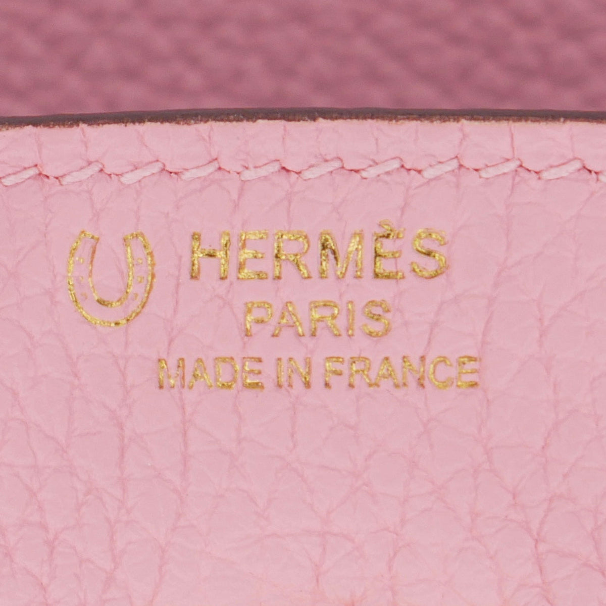Hermès 25cm Birkin HSS Rose Sakura Clemence Leather Brushed Gold