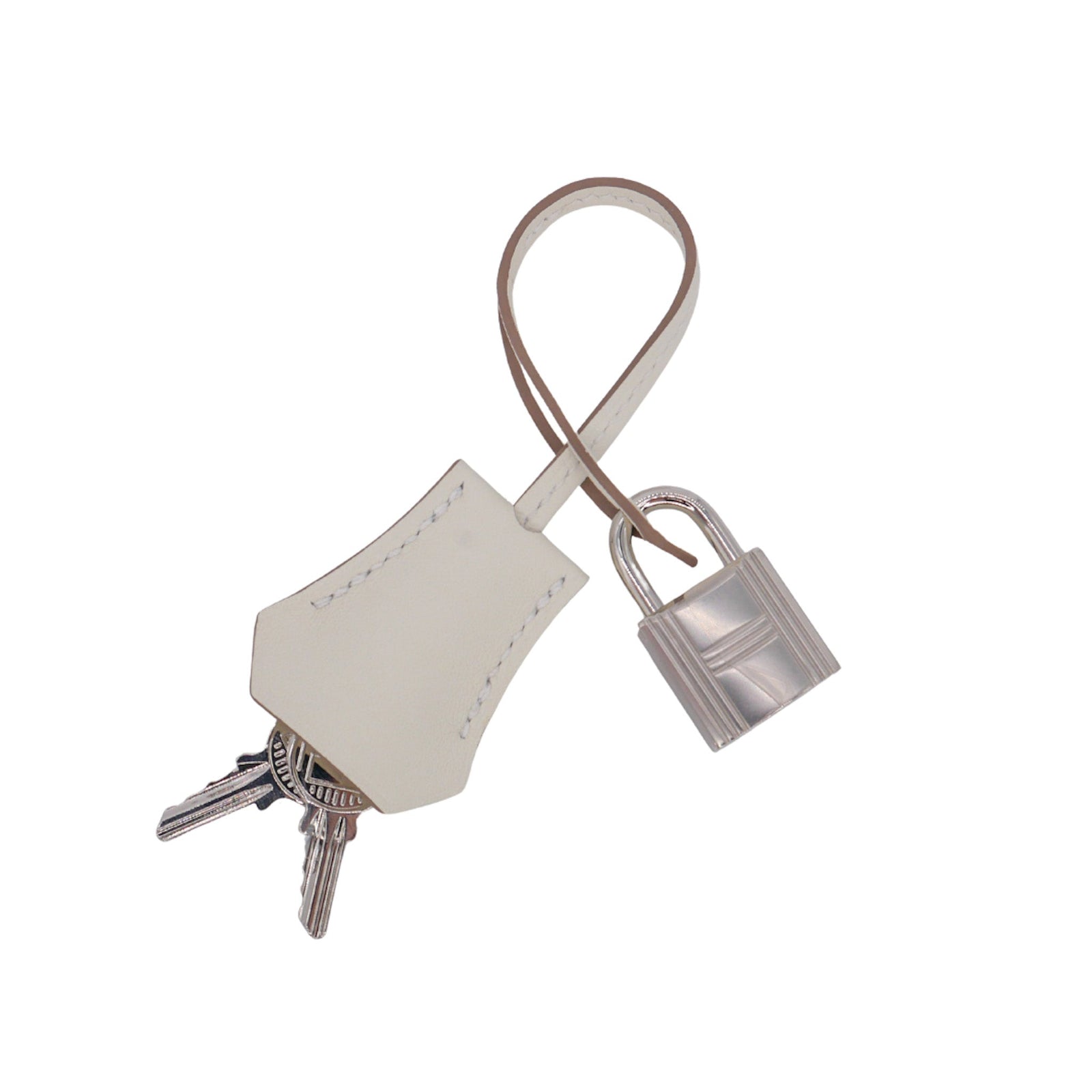 Hermès 25cm Birkin Mushroom Swift Leather Palladium Hardware