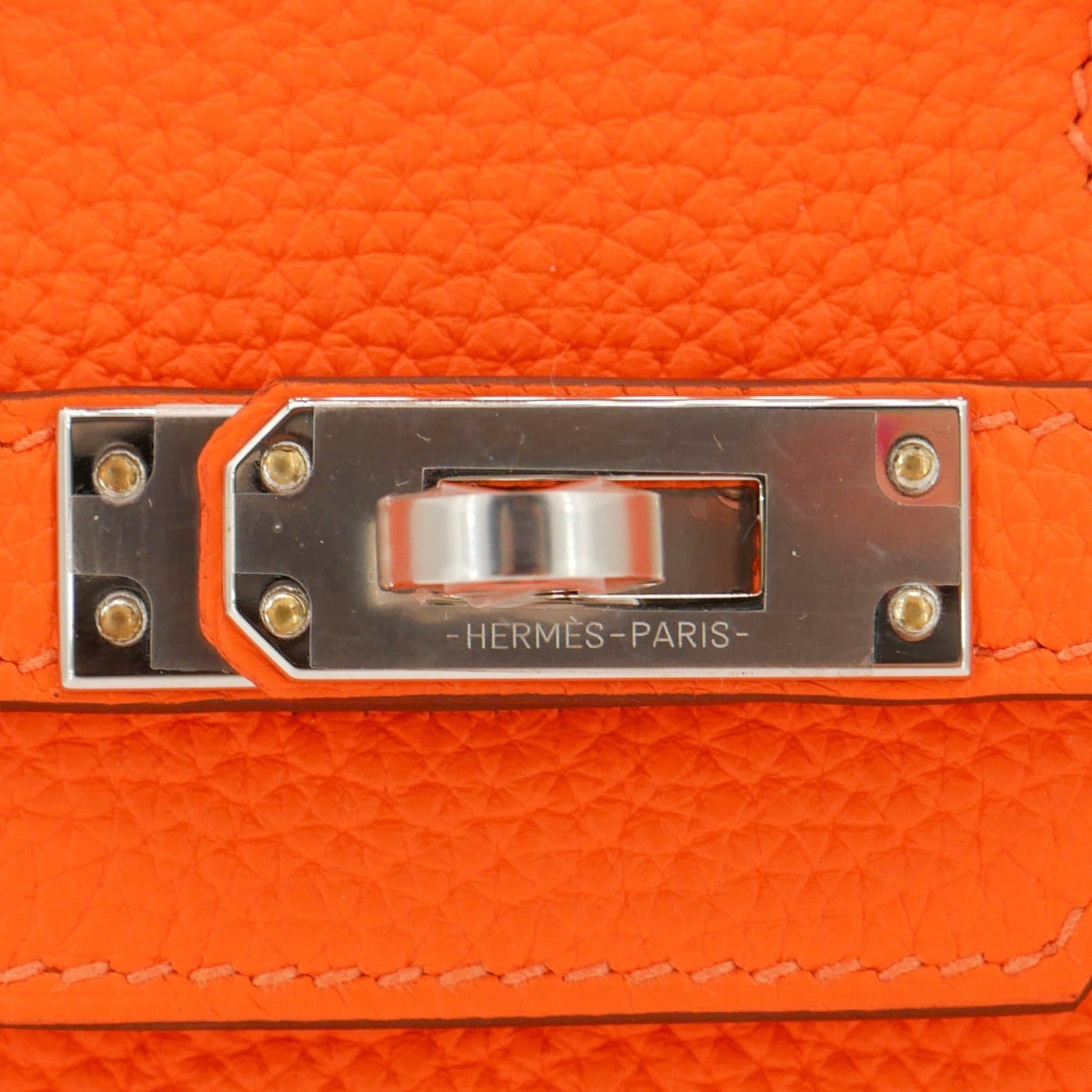 Hermes-25cm-Birkin-Orange-