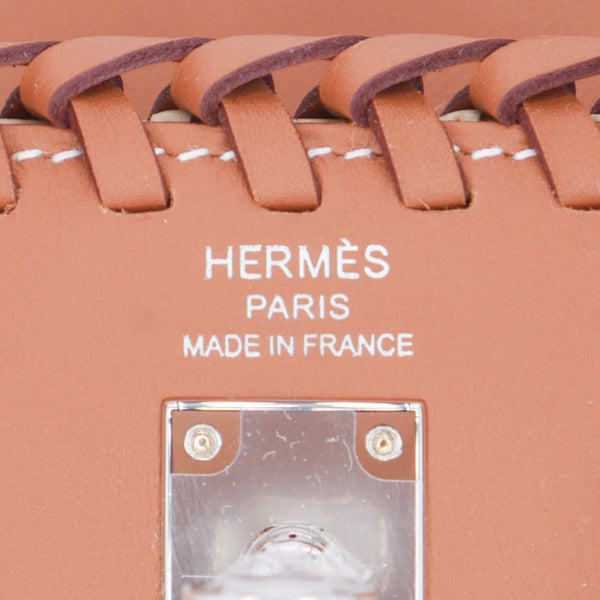 Hermès 25cm Birkin Picnic Gold Swift Leather/Osier Wicker