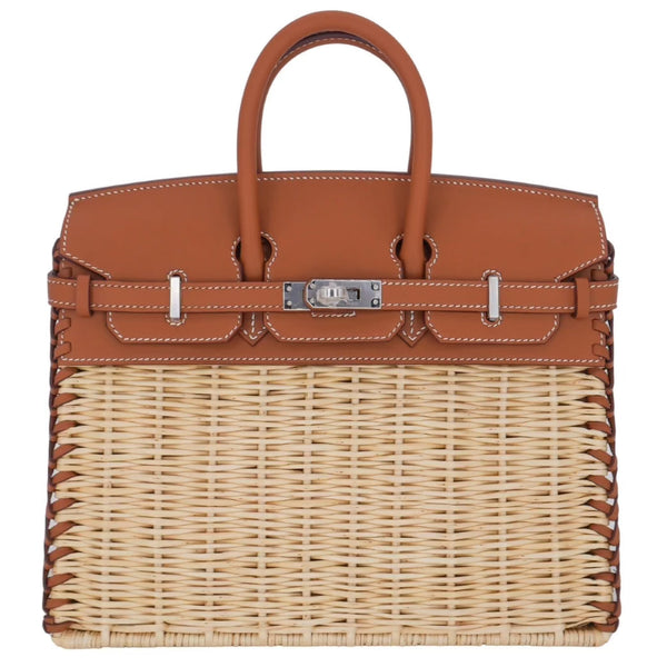 Hermes-25cm-Birkin-Picnic-Gold