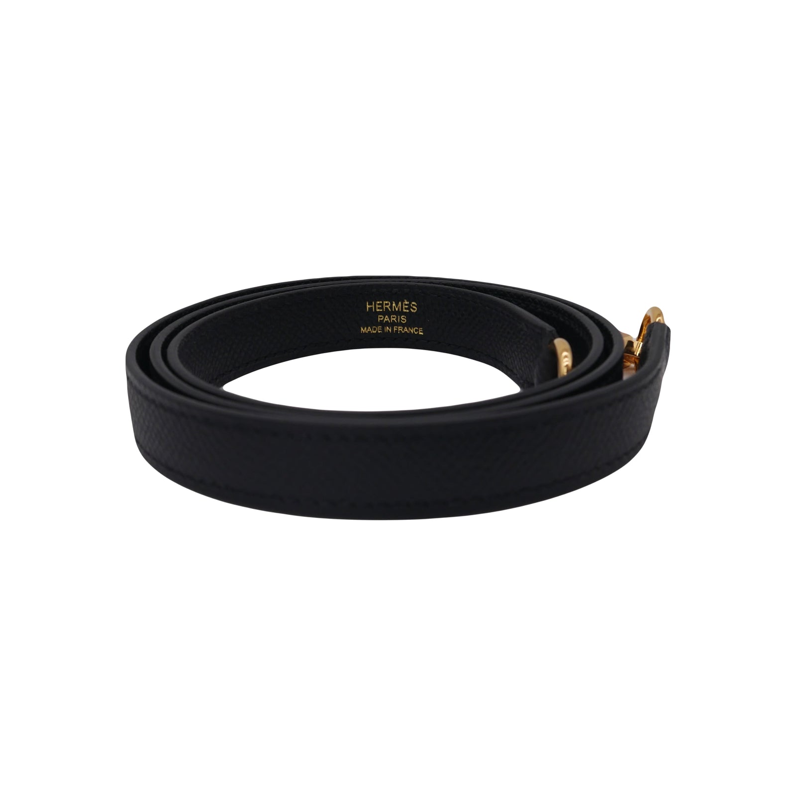 Hermès 25cm Kelly Sellier Black Epsom Leather Gold Hardware