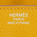 Herm√®s 30cm Birkin Ambre Togo Leather Palladium Hardware