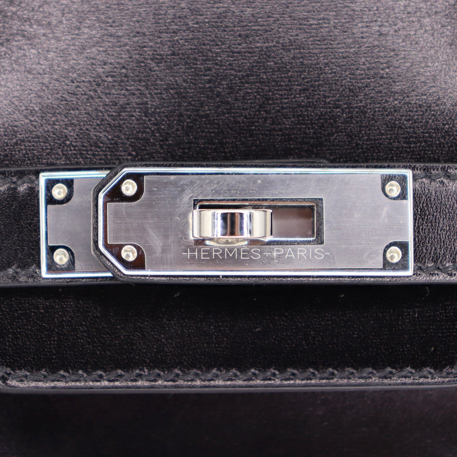 Hermès 30cm Birkin Black Box Calf Leather Palladium Hardware Hermès 30cm Birkin Black Box Calf Leather Palladium Hardware