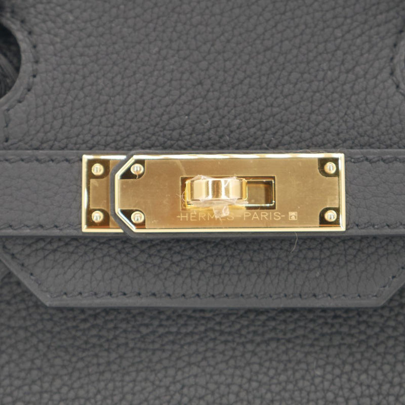 Herm�s 30cm Birkin Black Togo Leather Gold Hardware