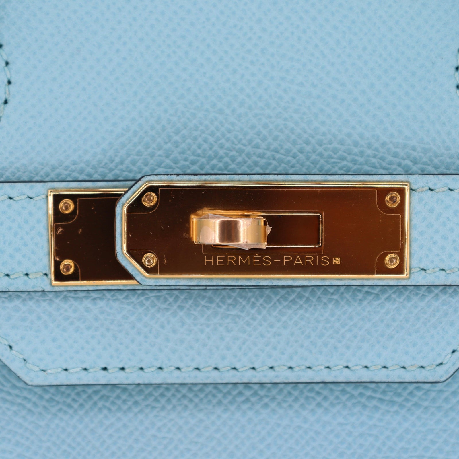 Hermès 30cm Birkin Bleu Atoll Epsom Leather Gold Hardware