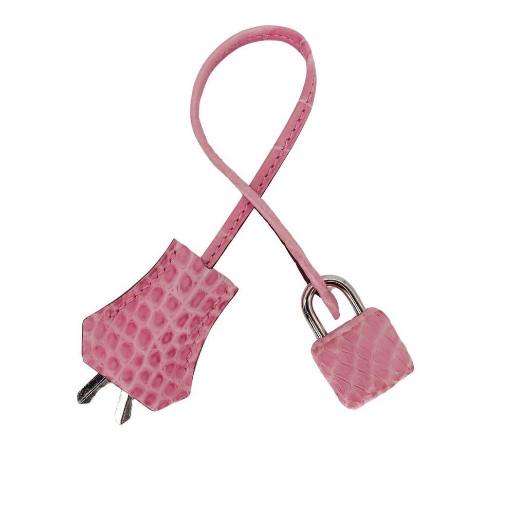 Hermès 30cm Birkin Bubblegum Matte Alligator Palladium Hardware