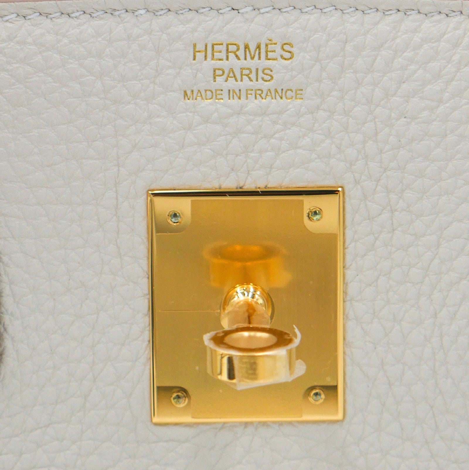 Hermès 30cm Birkin Craie Togo Leather Gold Hardware exclusive at