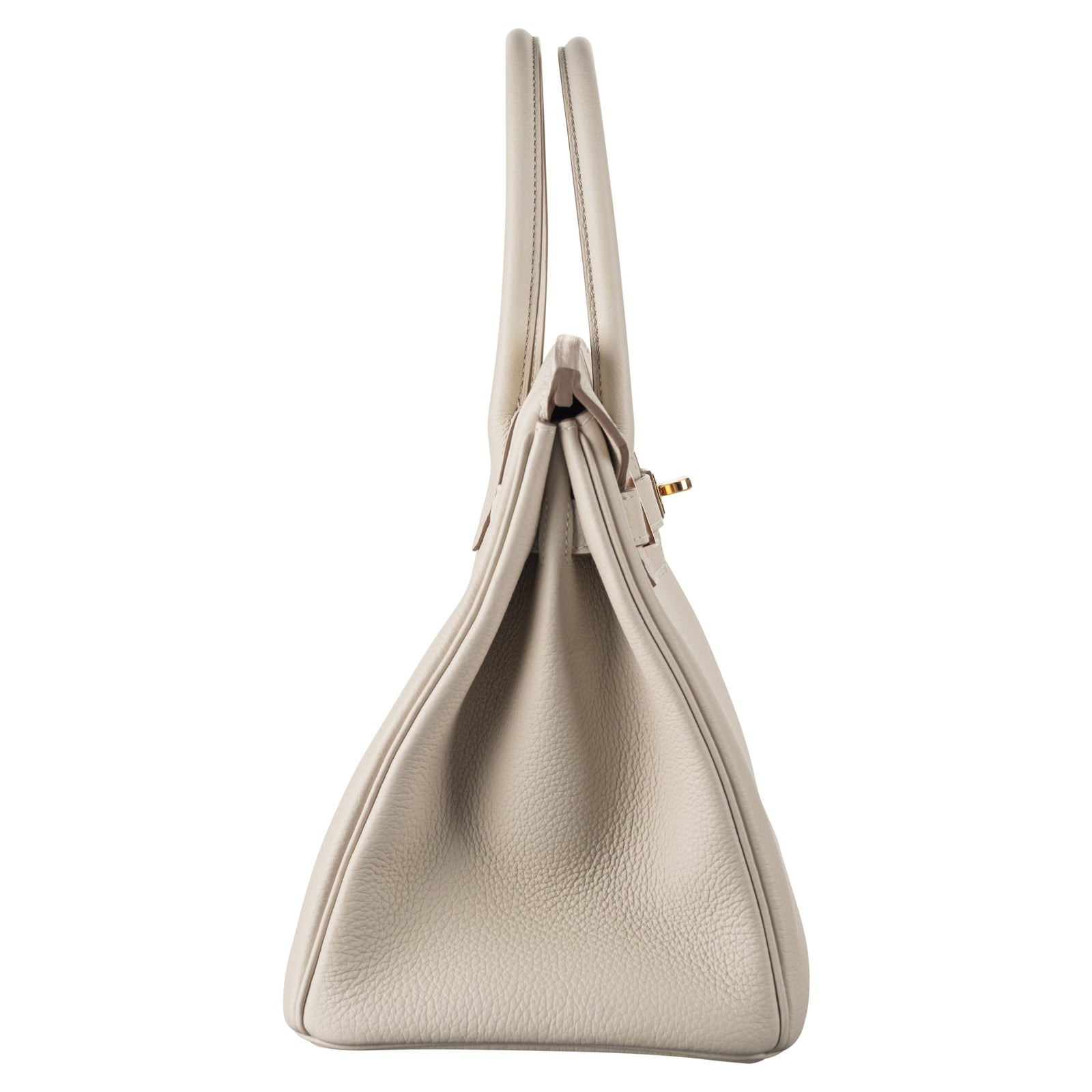 Hermès 30cm Birkin Craie Togo Leather Rose Gold Hardware exclusive