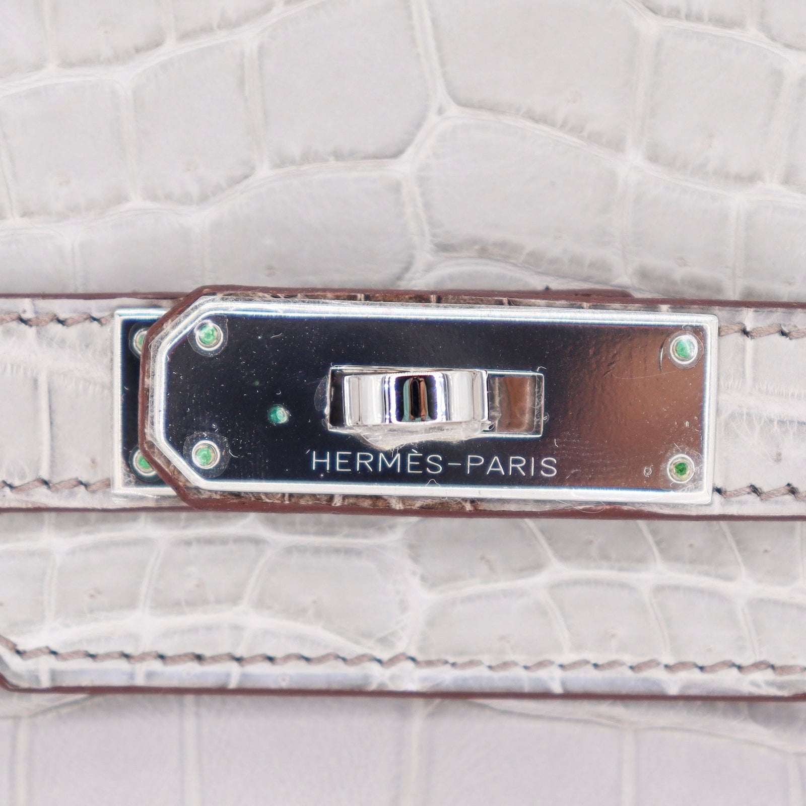 Hermès 30cm Birkin Gris Cendre Himalaya Palladium Hardware