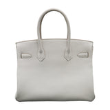 Herm�s 30cm Birkin Gris Perle Togo Leather Gold Hardware