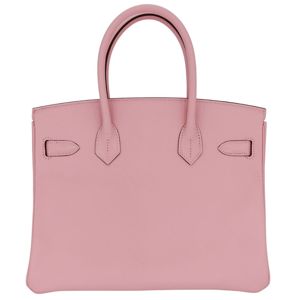 Hermès 30cm Birkin HSS Rose Sakura Chevre Leather Gold Hardware