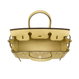 Herm�s 30cm Birkin Jaune Poussin Togo Leather Gold Hardware