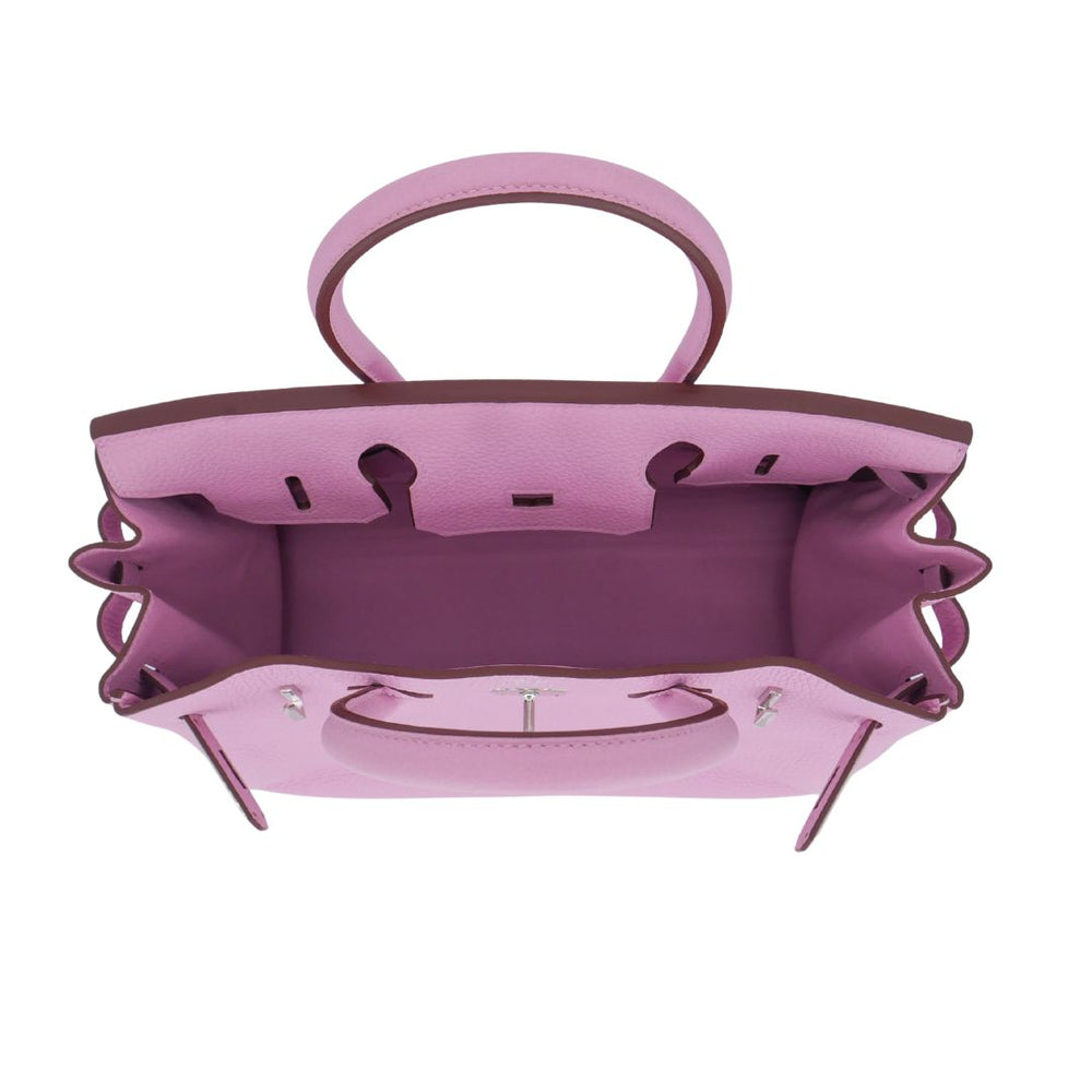 Hermès 30cm Birkin Mauve Sylvestre Clemence Leather Palladium