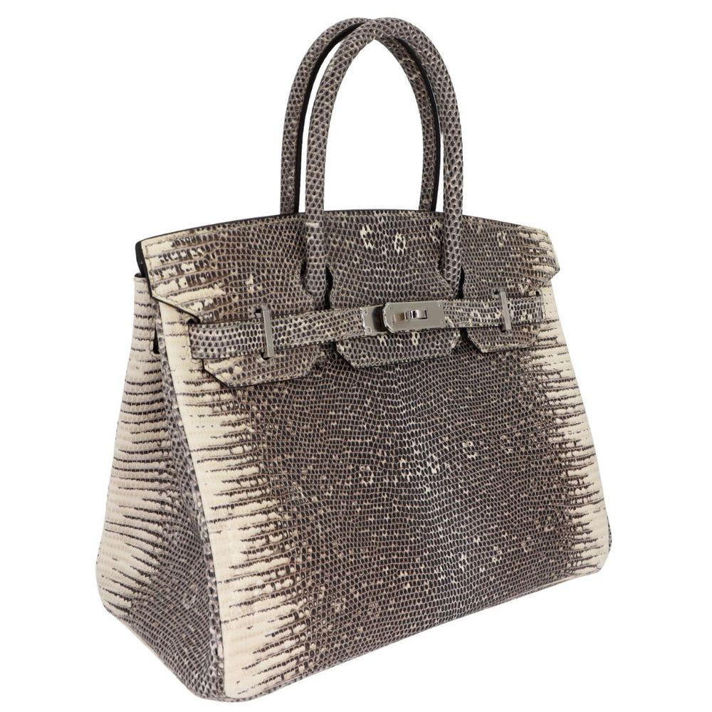 Hermès 30cm Birkin Ombr√© Lizard Palladium Hardware exclusive at
