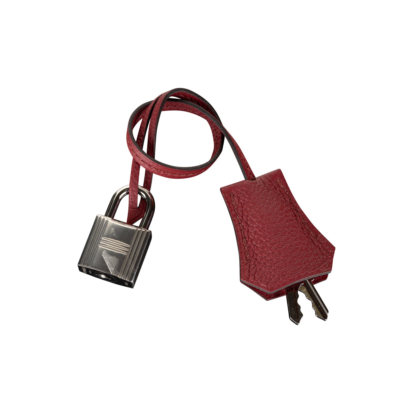 Hermès 30cm Birkin Rouge Grenat Togo Leather Palladium Hardware