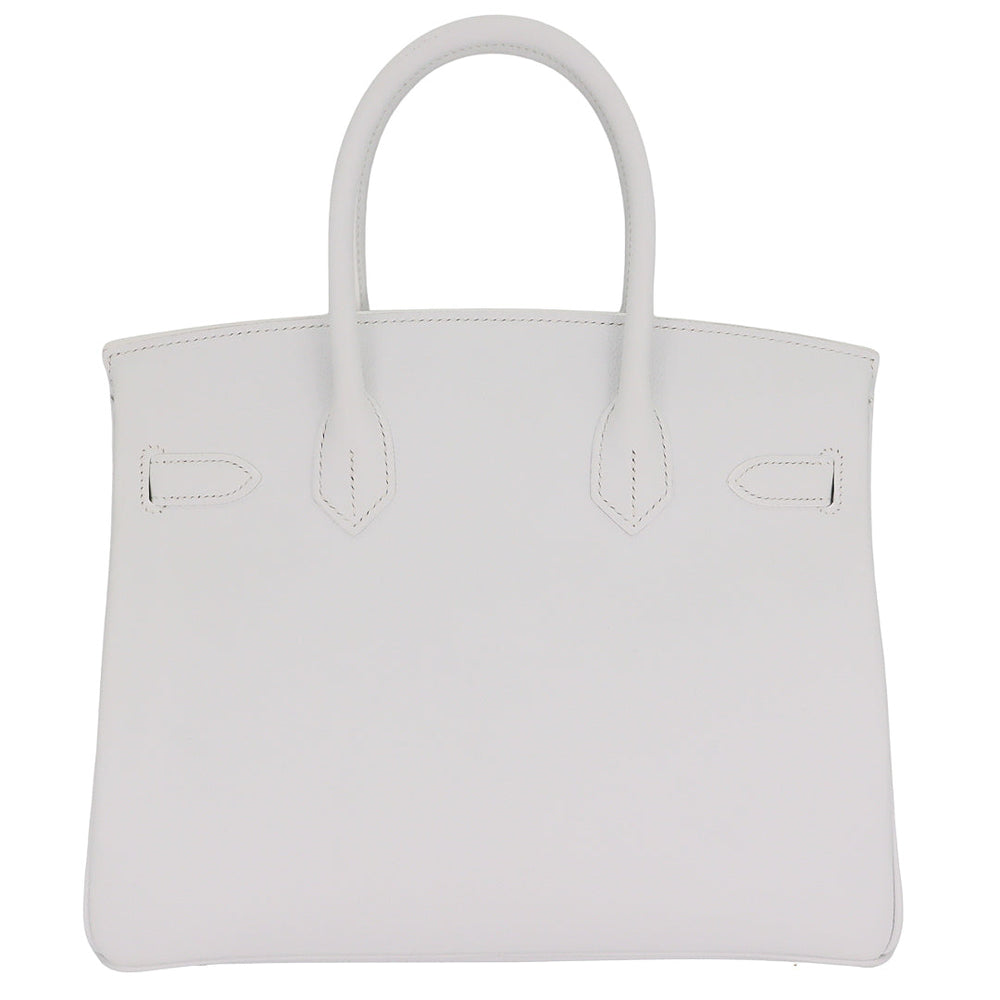 Hermès 30cm Birkin White Epsom Leather Gold Hardware exclusive at