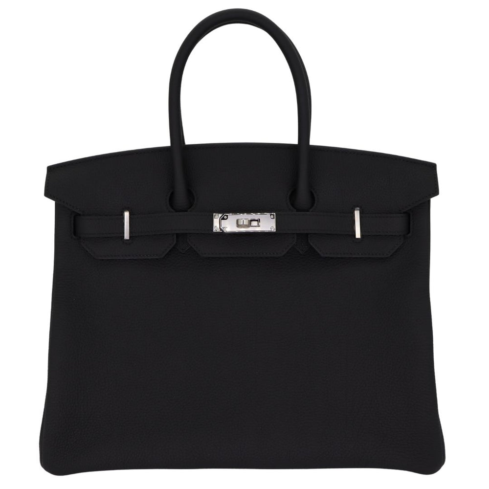 【新品・未使用】HERMES Birkin ノベルティ　ブラック ハンドバッグ Hermès 35cm Birkin Black Togo Leather Palladium Hardware exclusive