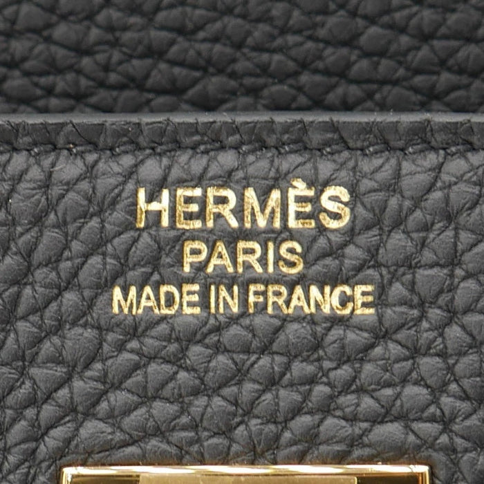 Hermès 40cm Birkin Black Togo Leather Gold Hardware exclusive at