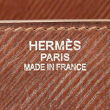 Herm�s 40cm Birkin HAC Terre Volynka Leather Palladium Hardware