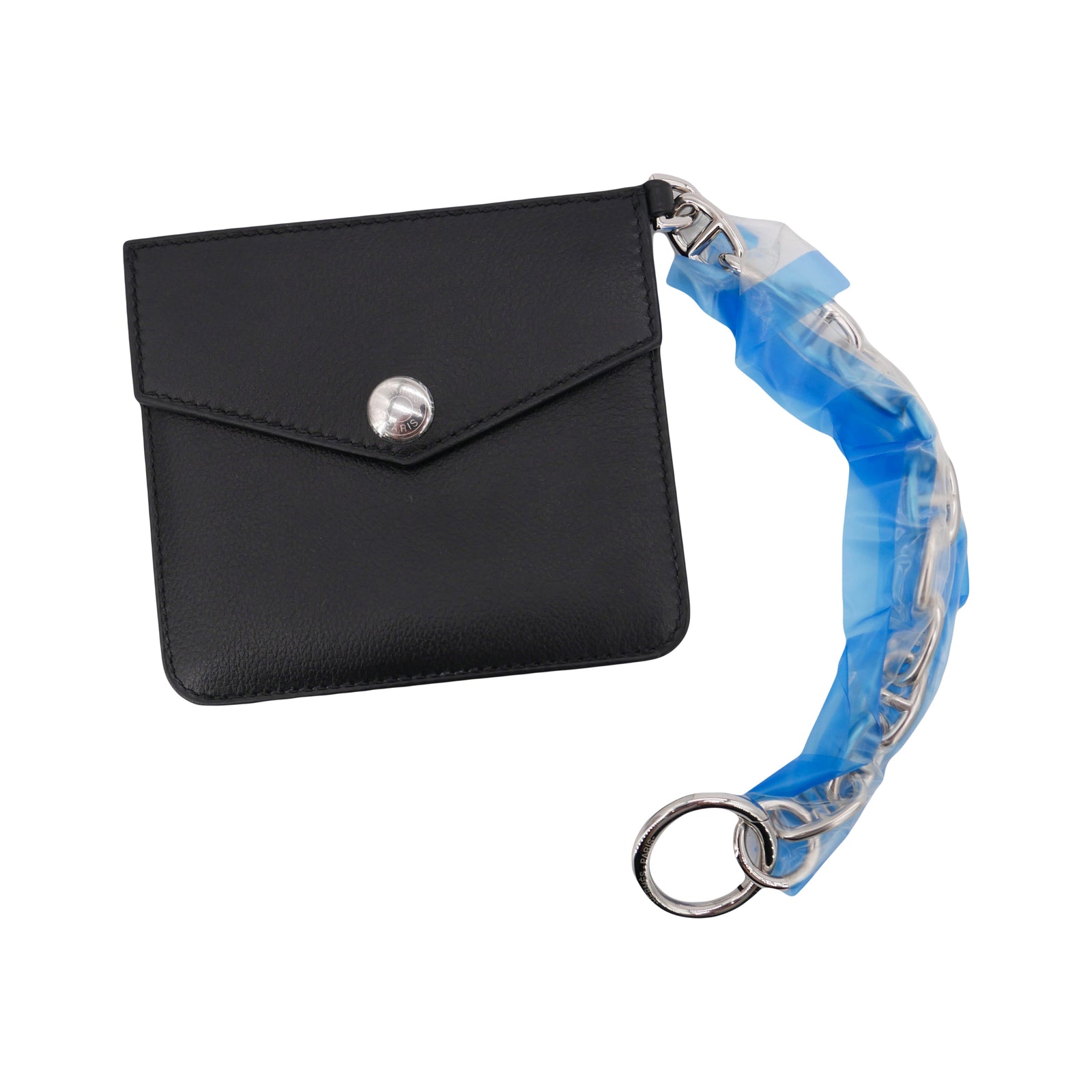 Hermès 40cm HAC Rock Black Volupto Leather Palladium Hardware