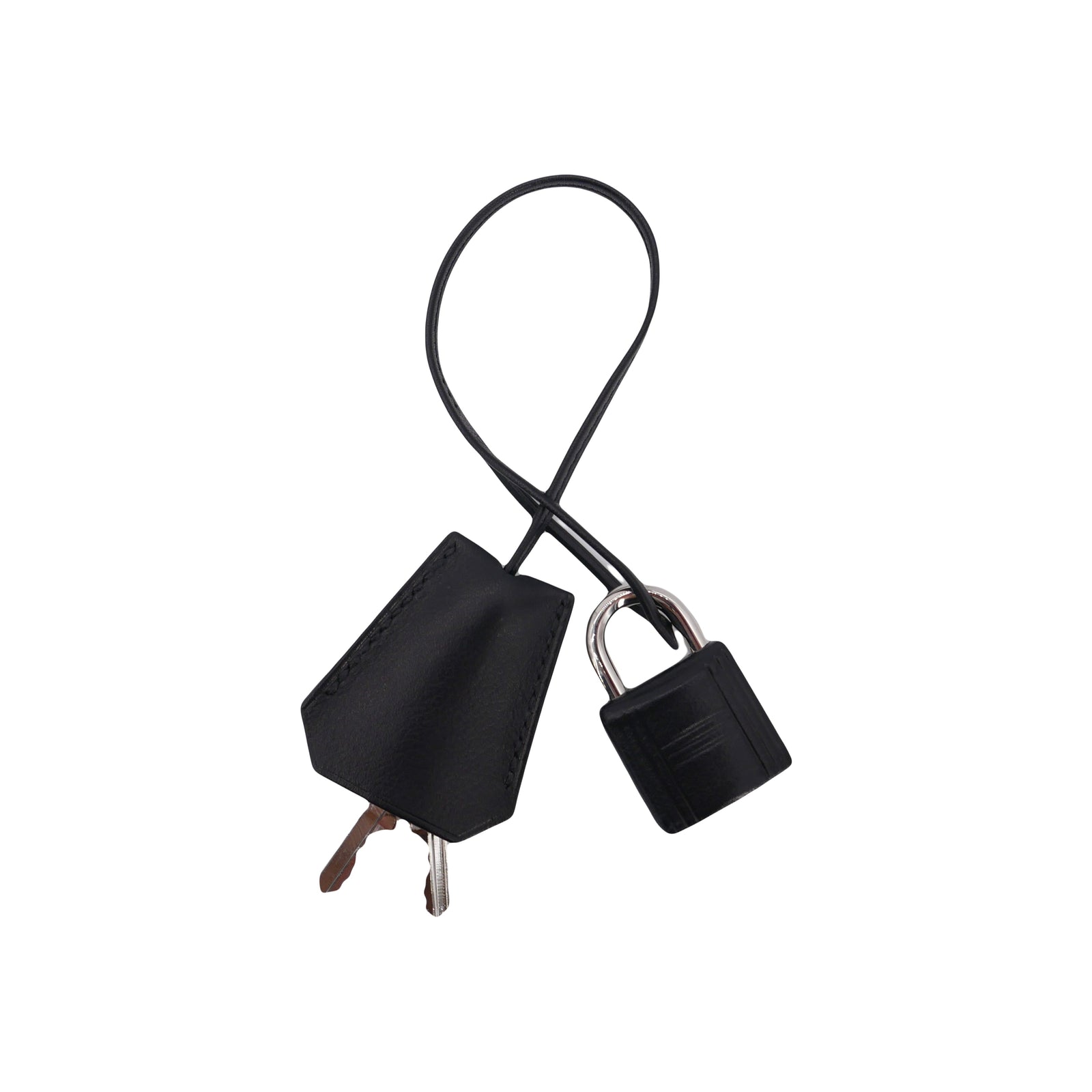 Hermès 40cm HAC Rock Black Volupto Leather Palladium Hardware