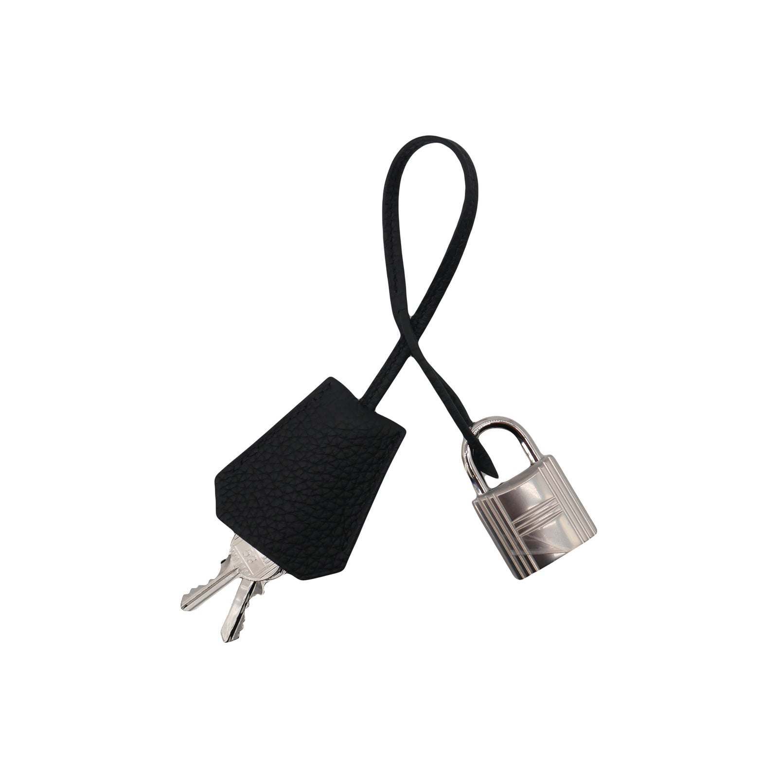 Hermès 50cm HAC Black Togo Leather Palladium Hardware exclusive at