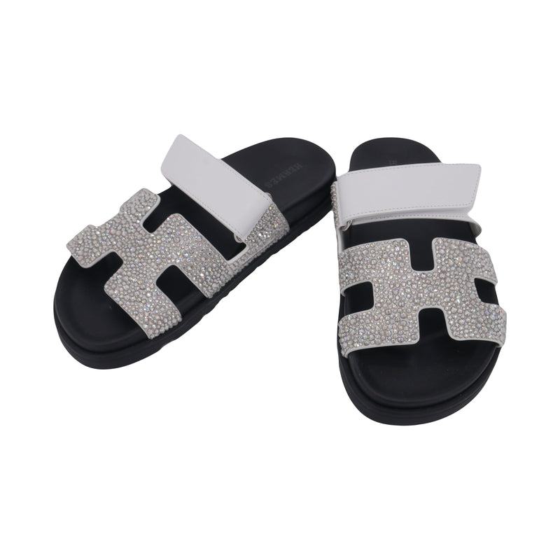 Herm�s Chypre Crystal Sandals