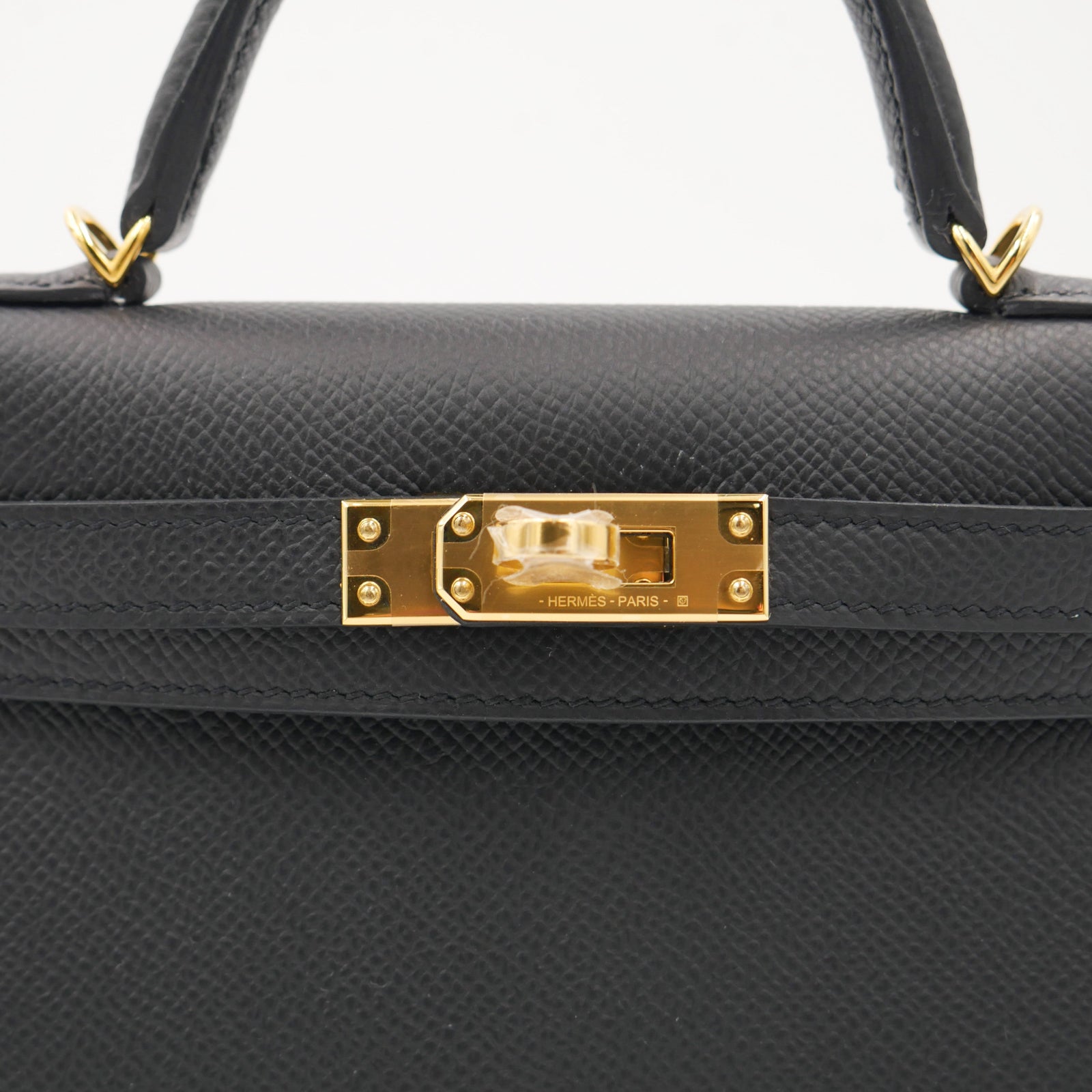 Hermès Kelly II Sellier Mini Black Epsom Leather GHW exclusive at 