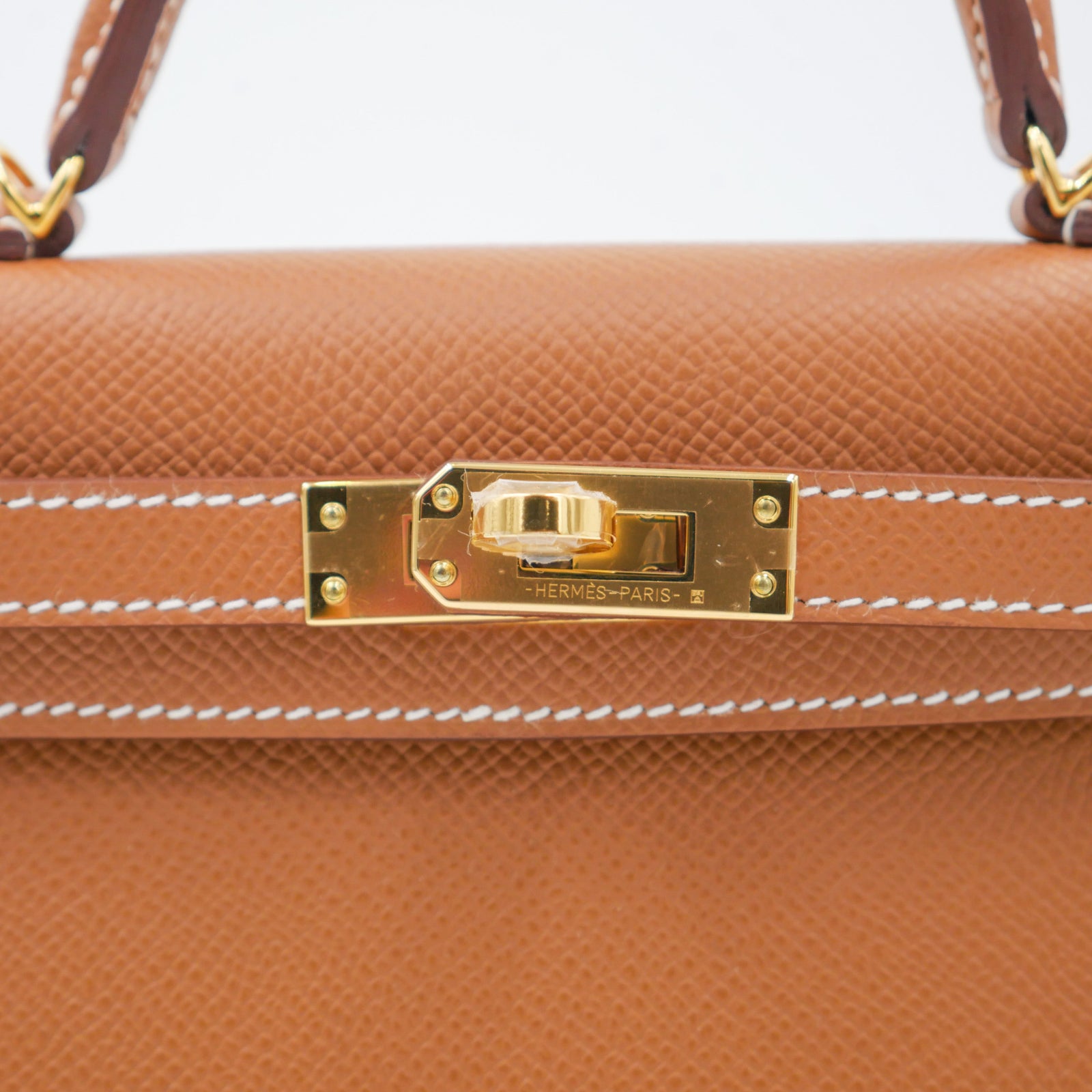 Hermès Kelly II Sellier Mini Gold Epsom Leather GHW exclusive at