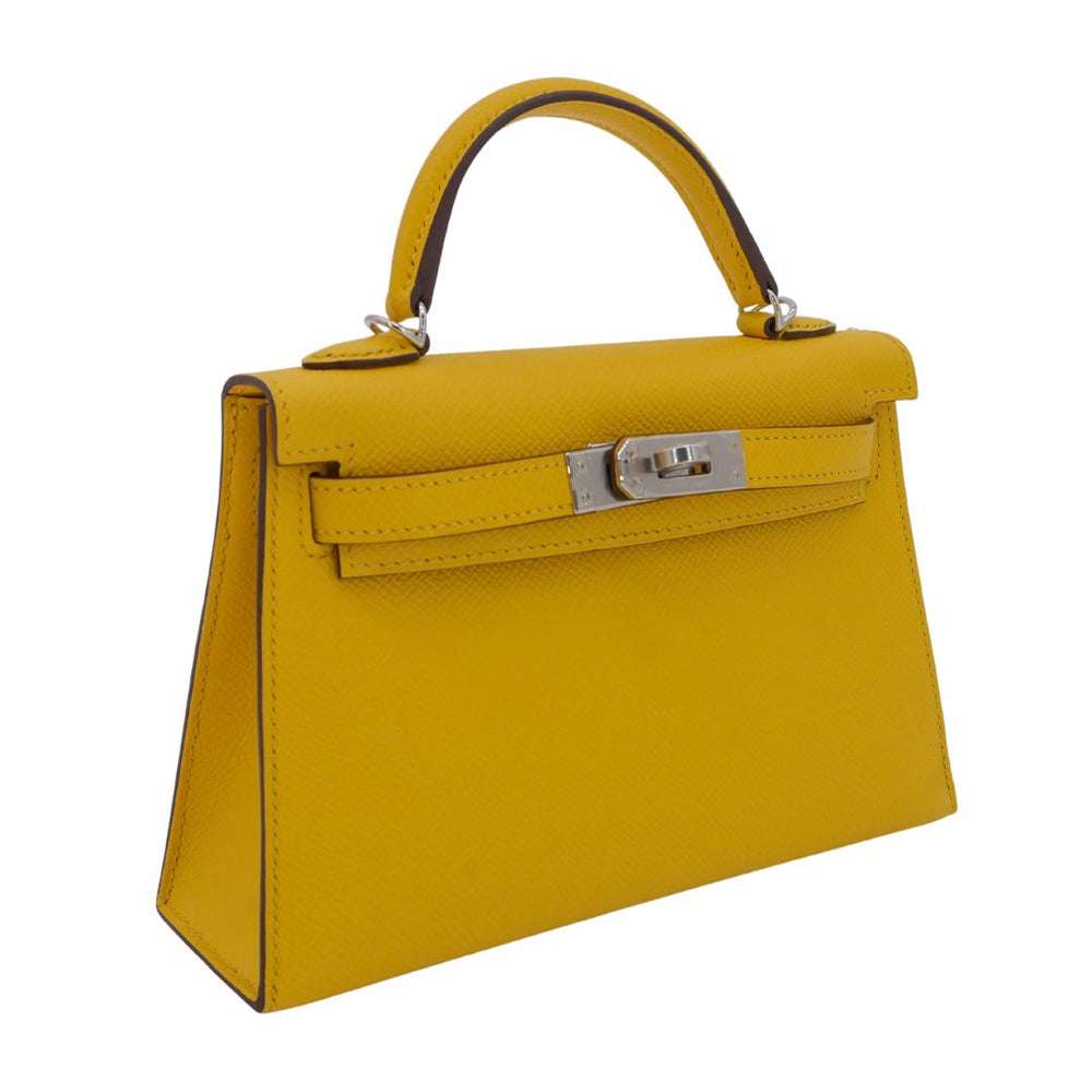 Hermes-Kelly-Mini-II-Jaune-De-