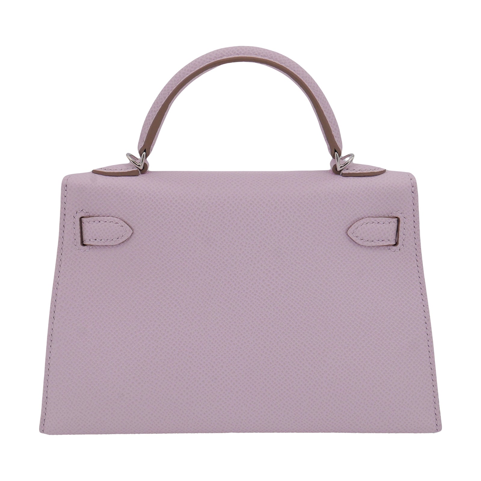 ☆在庫処分 LanFly iPhoneSE 第2世代 ケー 、スモークパープル Hermès Kelly II Sellier Mini Mauve Pale Epsom Leather PHW