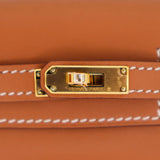 Herm�s Kelly Moove Gold Swift Leather Gold Hardware