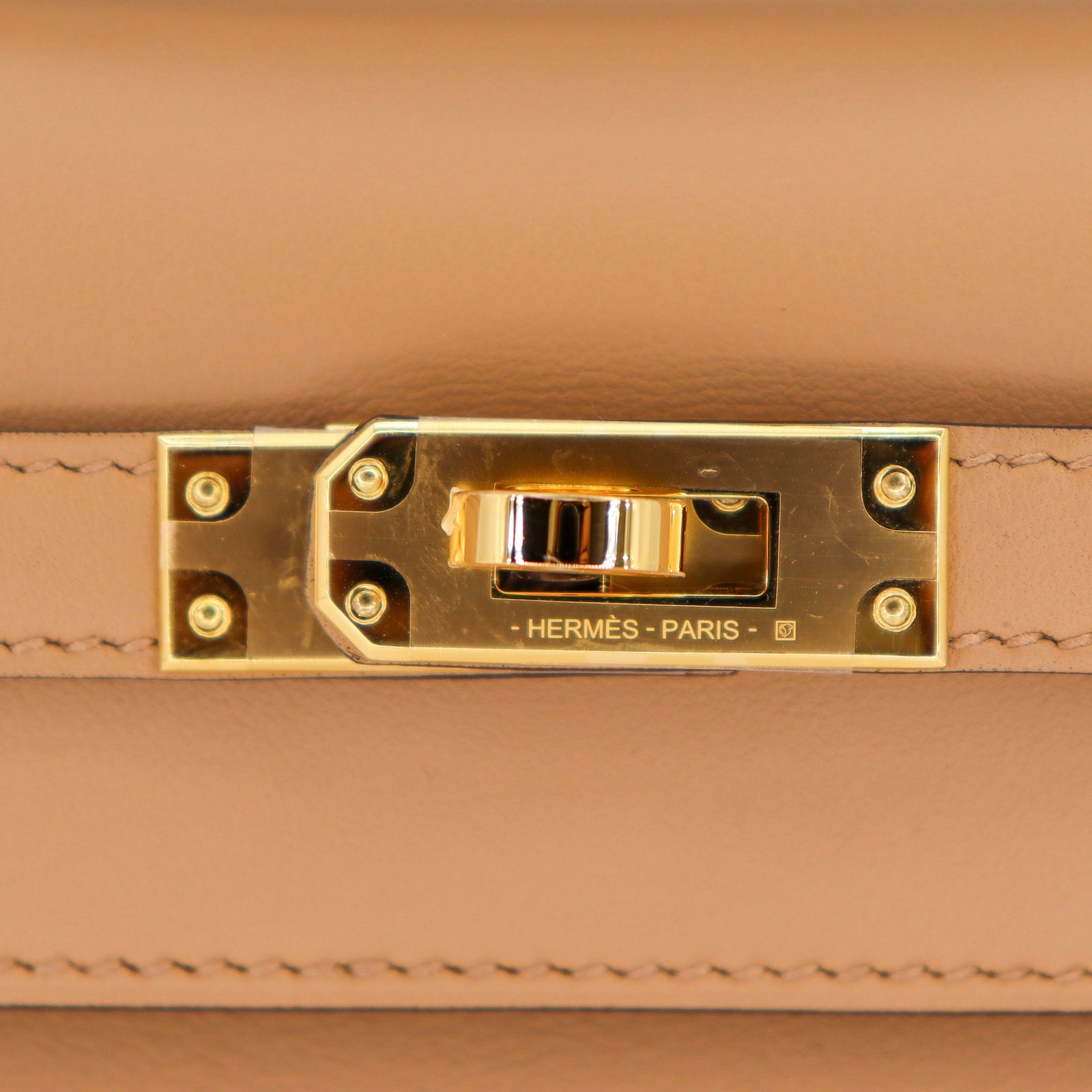 Hermès Kelly Pochette Chai Swift Leather GHW exclusive at