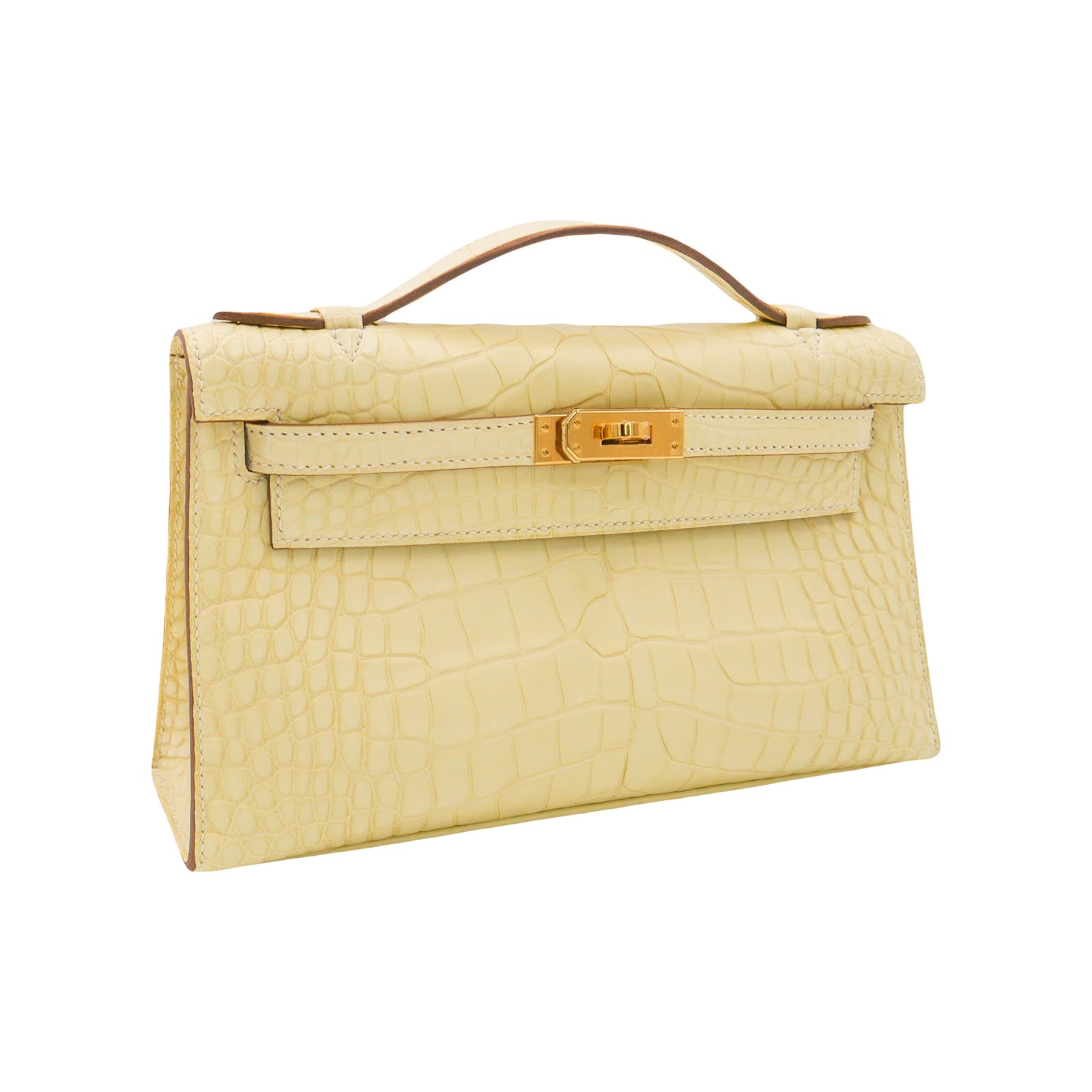 Price Kelly Pochette Crocodile Hermès Kelly Pochette Vanille Matte