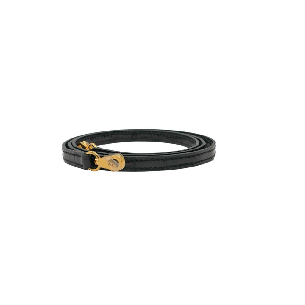 Hermès Kelly II Sellier Mini Black Shiny Crocodile Gold Hermès Kelly II Sellier Mini Black Shiny Crocodile Gold