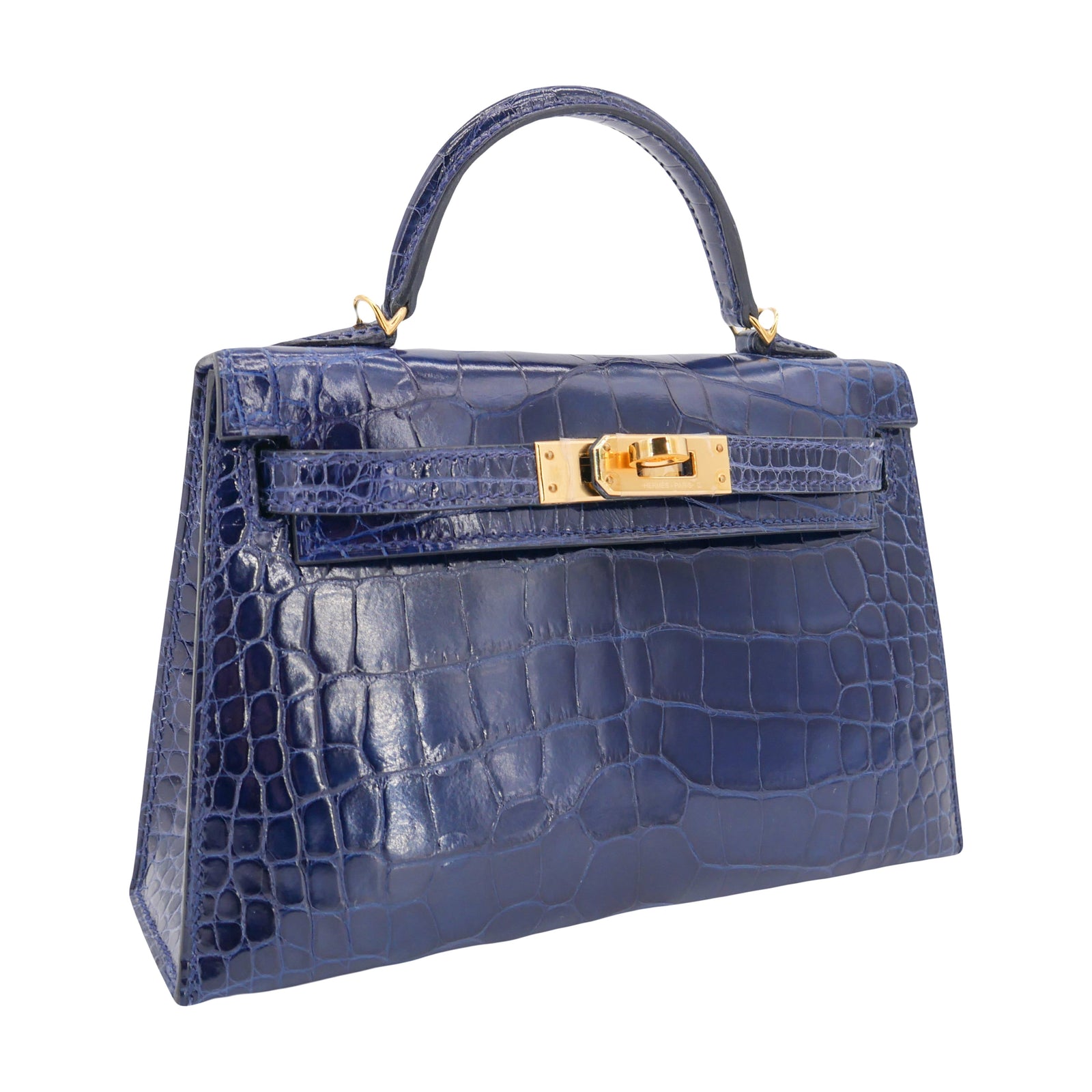 Hermes-Mini-Kelly-II-Bleu- Hermes-Mini-Kelly-II-Bleu-