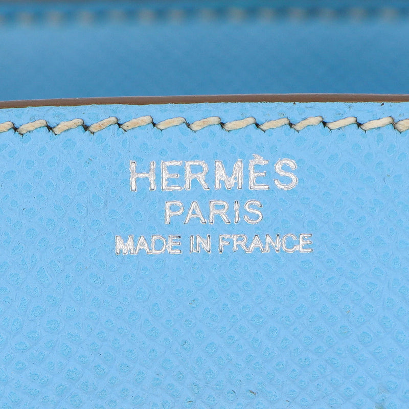 Hermès 30cm Birkin Candy Collection Celeste/Mykonos Epsom Leather