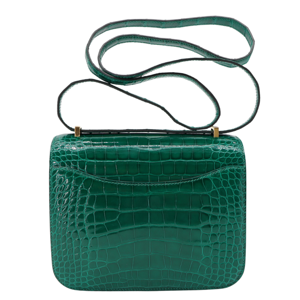 Hermès 18cm Constance Bubblegum Epsom Leather Palladium Hardware Hermès 18cm Constance Bubblegum Epsom Leather Palladium Hardware