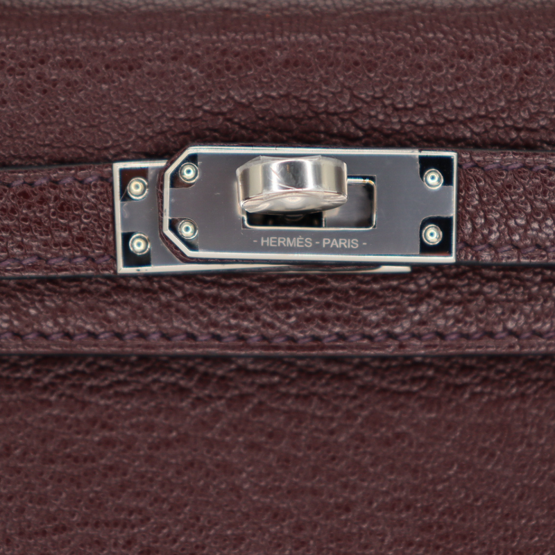 Hermès Kelly II Sellier Mini Rouge Sellier Chèvre Leather Gold Hardware