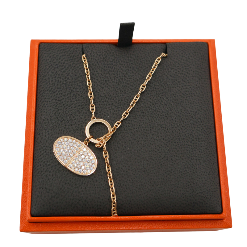 Hermès Chaine d'ancre Contour Pendant